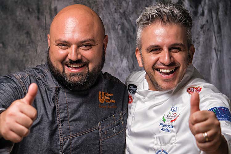 Giuseppe Buscicchio e Pier Luca Ardito (Food Art, la costruzione del piatto)