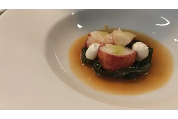Astice, cavolo nero, yuzu, lemongrass Ristorante La Primula a San Quirino, da 150 una famiglia unita in cucina