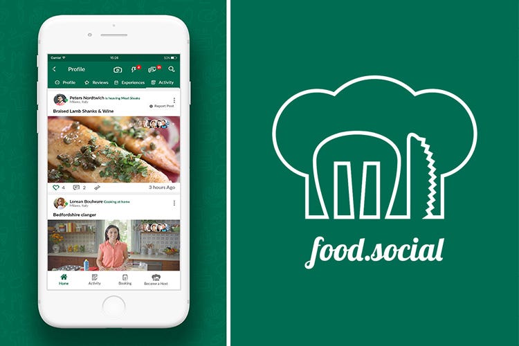 (Food.Social, l’app per condividere esperienze gastronomiche)