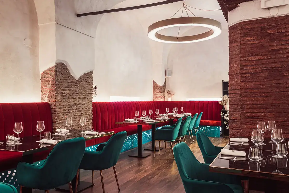 La sala del locale 