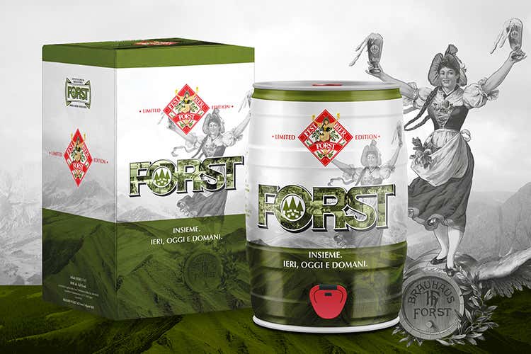 Forst Festbier, 5 litri da spillare Nuovo fustino in edizione limitata Forst Festbier, 5 litri da spillare Nuovo fustino in edizione limitata