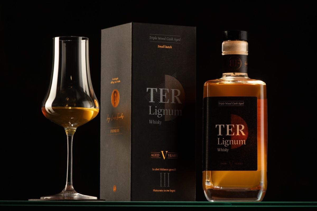 Birra Forst presenta il nuovo whisky “Ter Lignum” con Roner Distillerie 