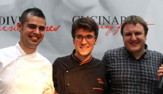 Nicola Fossaceca, Mattia Spadone e Carmine Calò Nicola Fossaceca, Mattia Spadone e Carmine Calò
