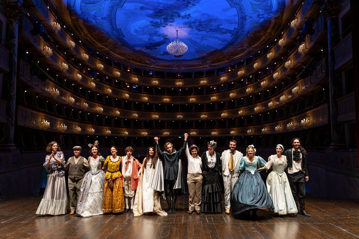 [Capitale della Cultura... a tavola]: Teatro e Torta Donizetti