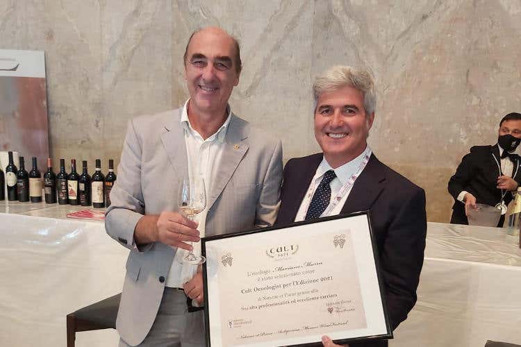 Il Merano wine festival premiaMurru, l'enologo di Argiolas