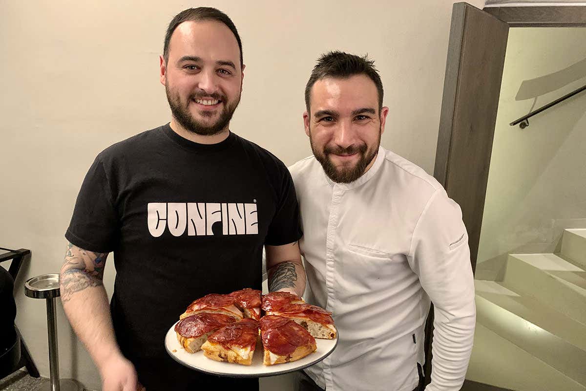Da Confine la pizza di cucina incontra le Magnum di Veuve Clicquot Da Confine la pizza di cucina incontra le Magnum di Veuve Clicquot