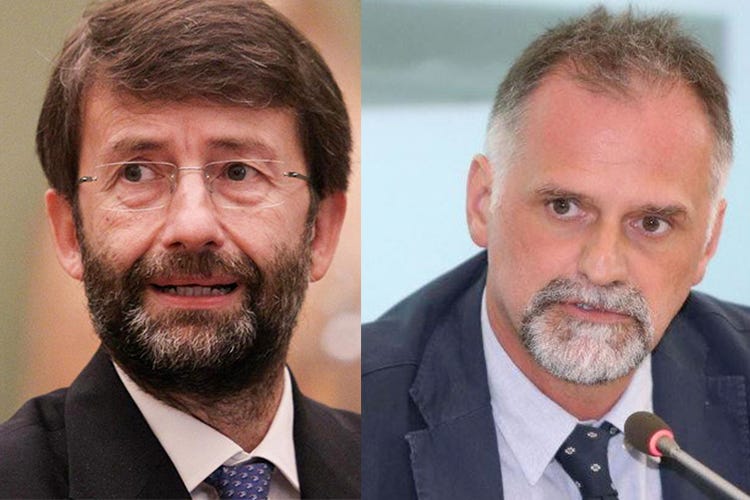 Dario Franceschini e Massimo Garavaglia - Ristori e ristoranti, che si fa? La prima prova del Governo Draghi