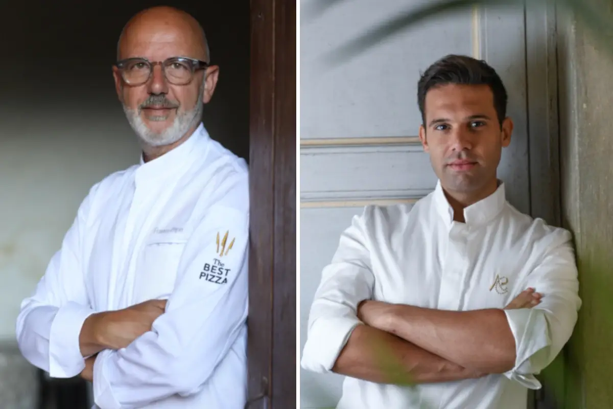 Franco Pepe e Alessandro Cozzolino Lievi Nobili Italiani: Belmond celebra l'amicizia tra Franco Pepe e Alessandro Cozzolino