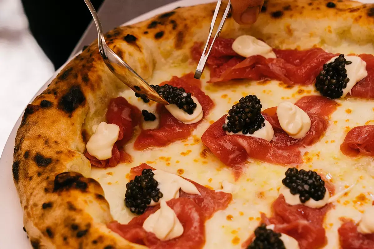 All&rsquo;Hotel Cipriani di Venezia la pizza &egrave; firmata da Franco Pepe