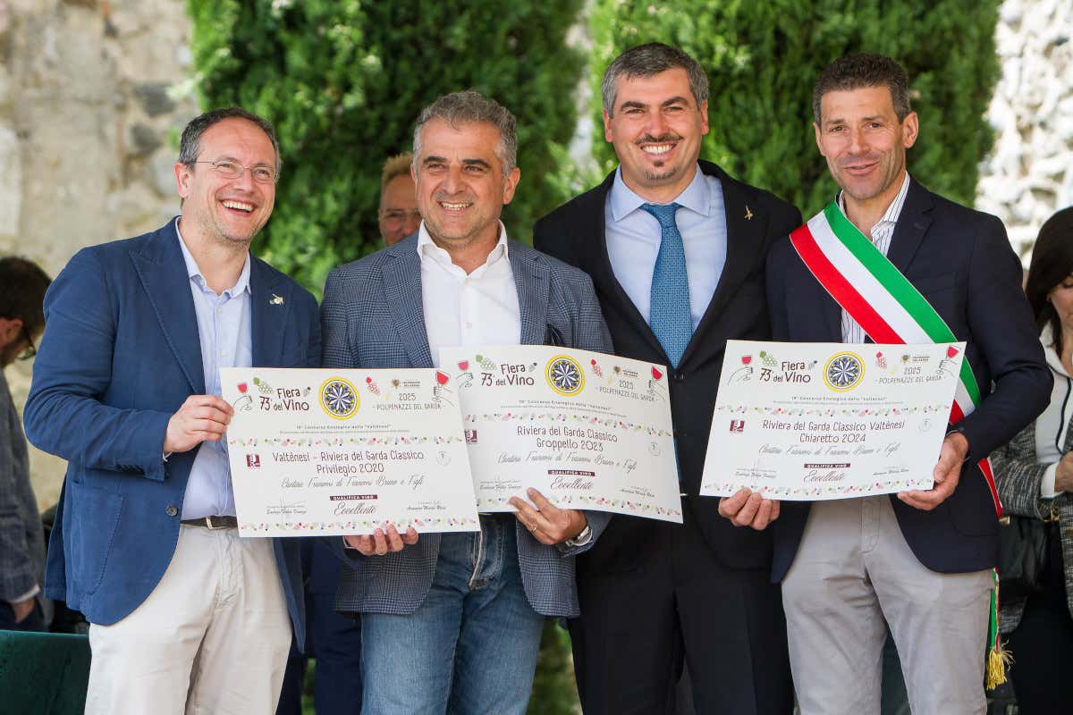 Delai, Franzosi e Scolari dominano il Concorso Valtènesi Garda Classico 2025