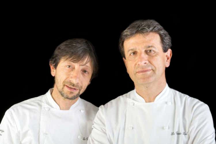 Maurizio e Sandro Serva (I fratelli Serva al Mirabelle di Roma Una serata ai fornelli con Stefano Marzetti) Maurizio e Sandro Serva (I fratelli Serva al Mirabelle di Roma Una serata ai fornelli con Stefano Marzetti)