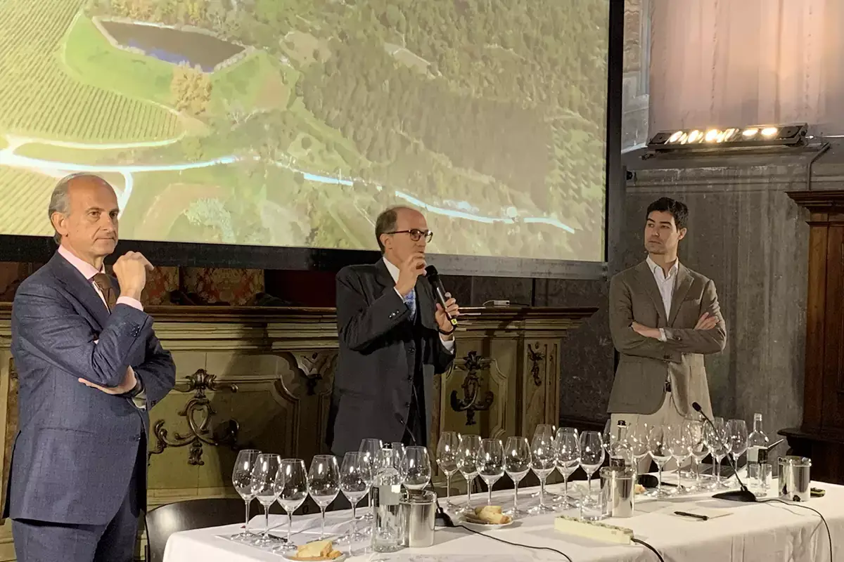 Lamberto Frescobaldi, Cesare Coda Nunziante, Gabriele Gorelli Chianti Rufina: nasce Terraelectae, la vigna espressione del territorio