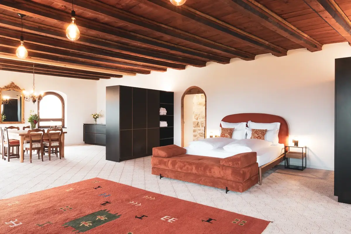 Tutto il fascino delle suite Schloss Freudenstein, dimora storica circondata da vigneti