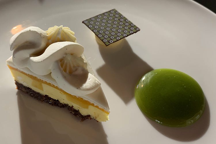Cheesecake al mango, GIanluca Fusto Cucina e design insieme per il made in Italy