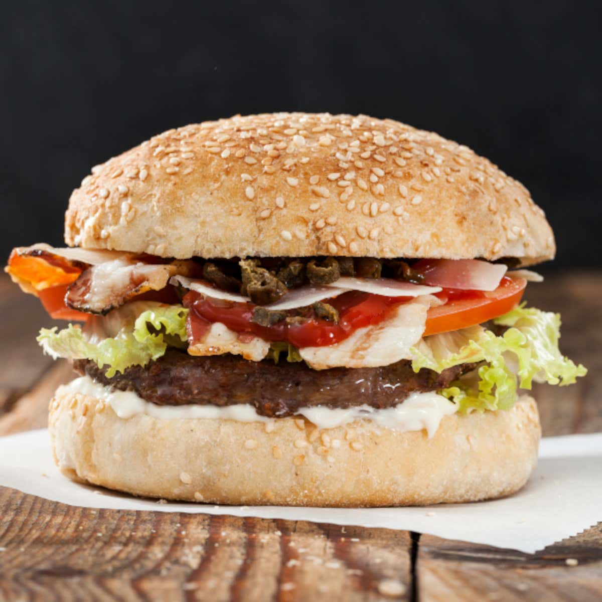 Il classico Hamburger 98% bovino di G.E. Surgelati