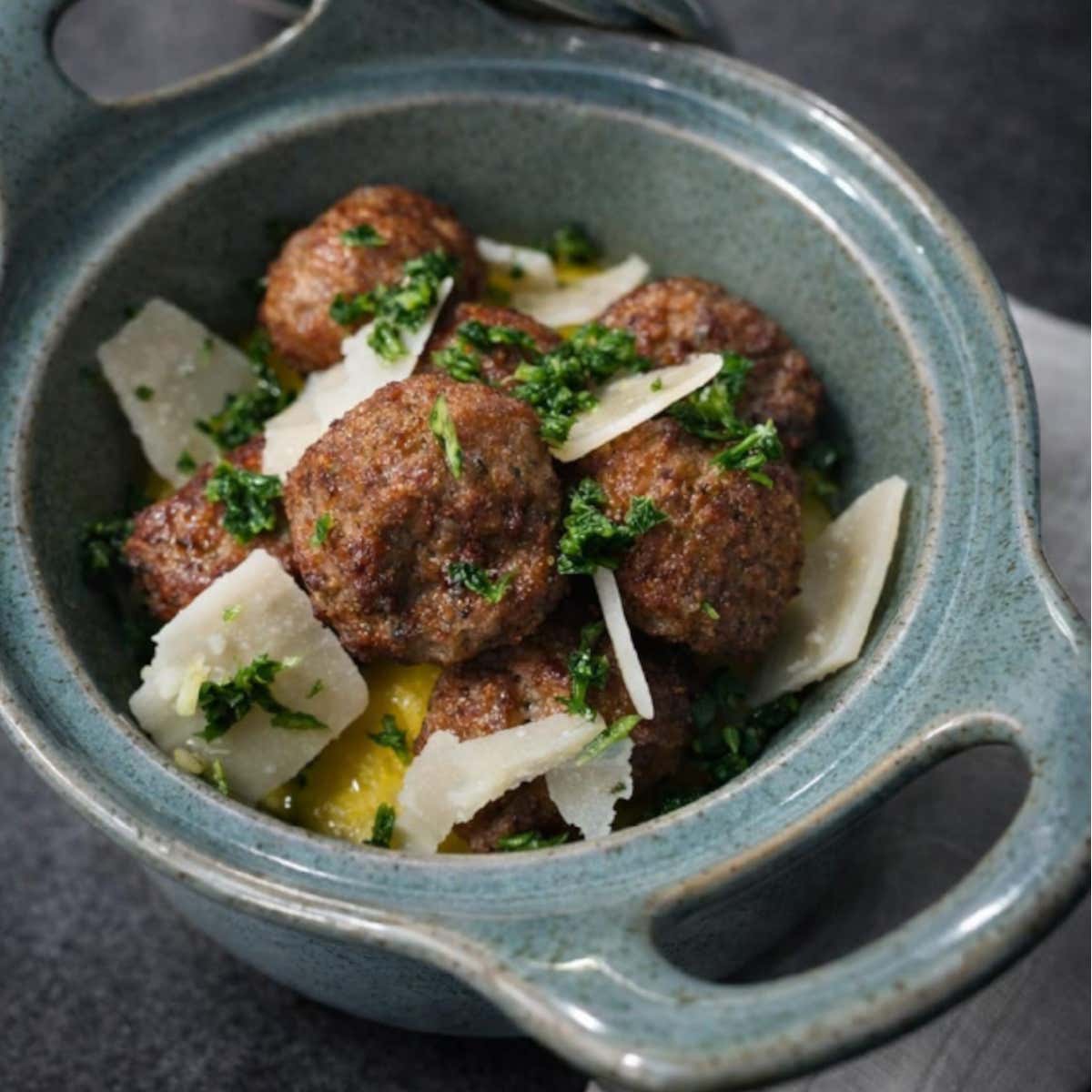 Le polpette tradizionali, ottimo prodotto per la ristorazione di G.E. Surgelati