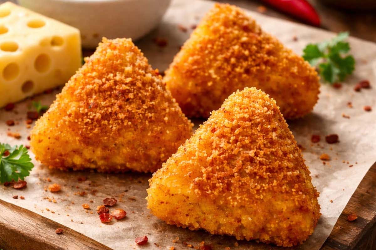 I Triangolini all'Emmenthal, altra novità che G.E. Surgelati porterà a Tuttofood 2026