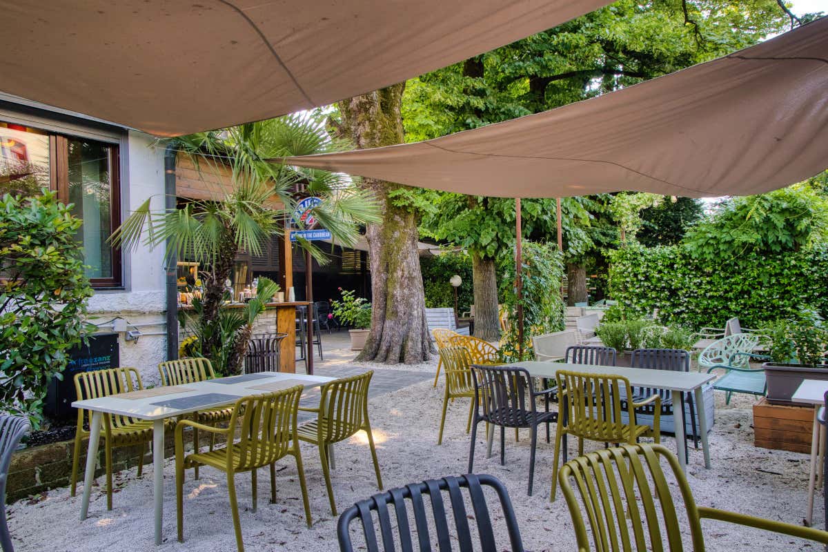 Il Garden dell'Osteria del Portone