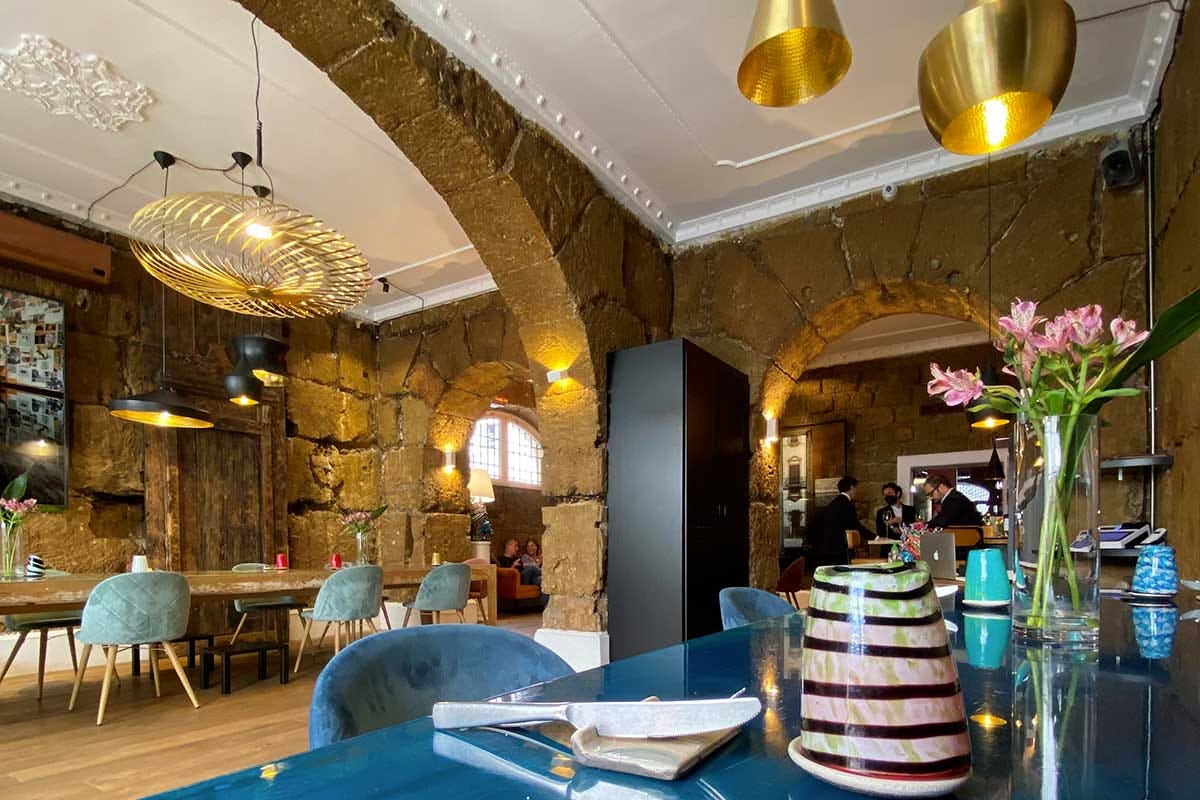 La sala del Gagini Restaurant Niente terza stella in Sicilia. Cuttaia e Sultano a bocca asciutta, ma le basi ci sono