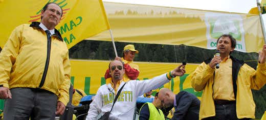 Giancarlo Galan e Sergio Marini Giancarlo Galan e Sergio Marini