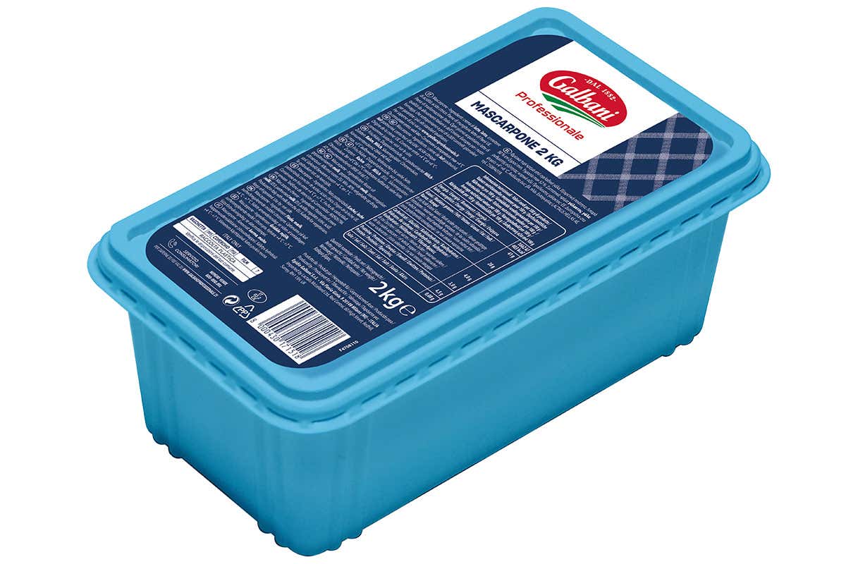 Mascarpone da 2 kg Cresce la gamma Galbani per i professionisti