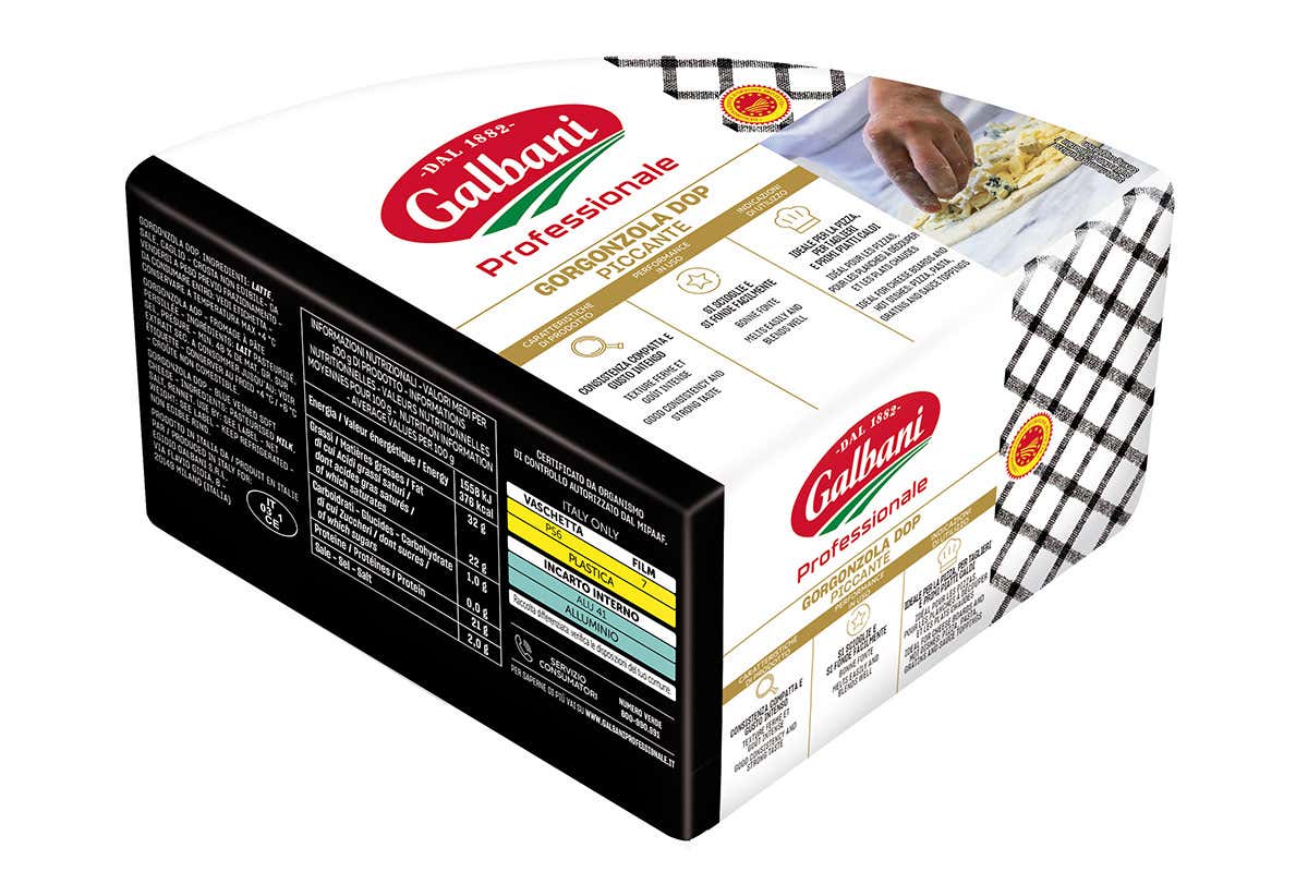 Gorgonzola Dop Piccante Cresce la gamma Galbani per i professionisti