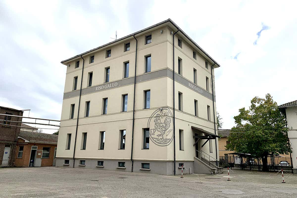 La sede dell'azienda, dal 1926 a Robbio Lomellina (Pv) La sostenibilità, valore aggiunto per Riso Gallo