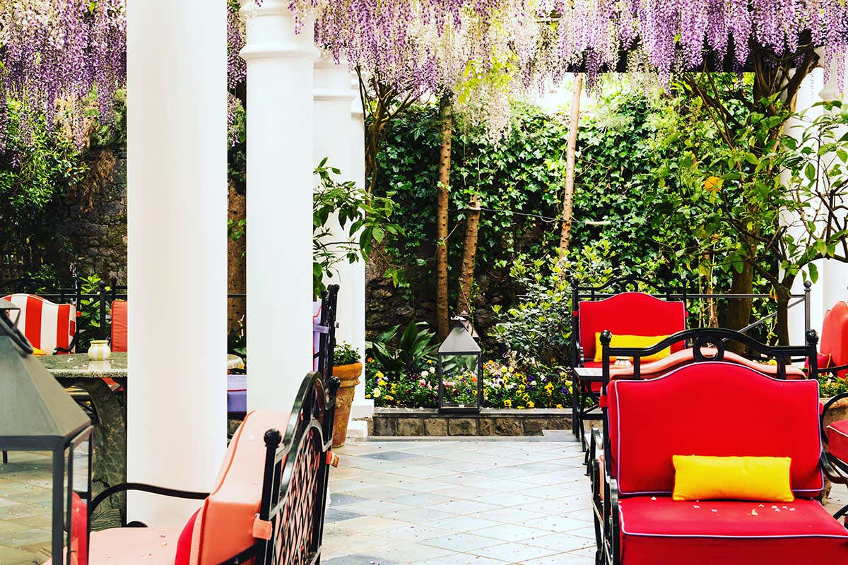 Il giardino da fiaba Affare secolare di famiglia: lunga vita al Don Alfonso 1890