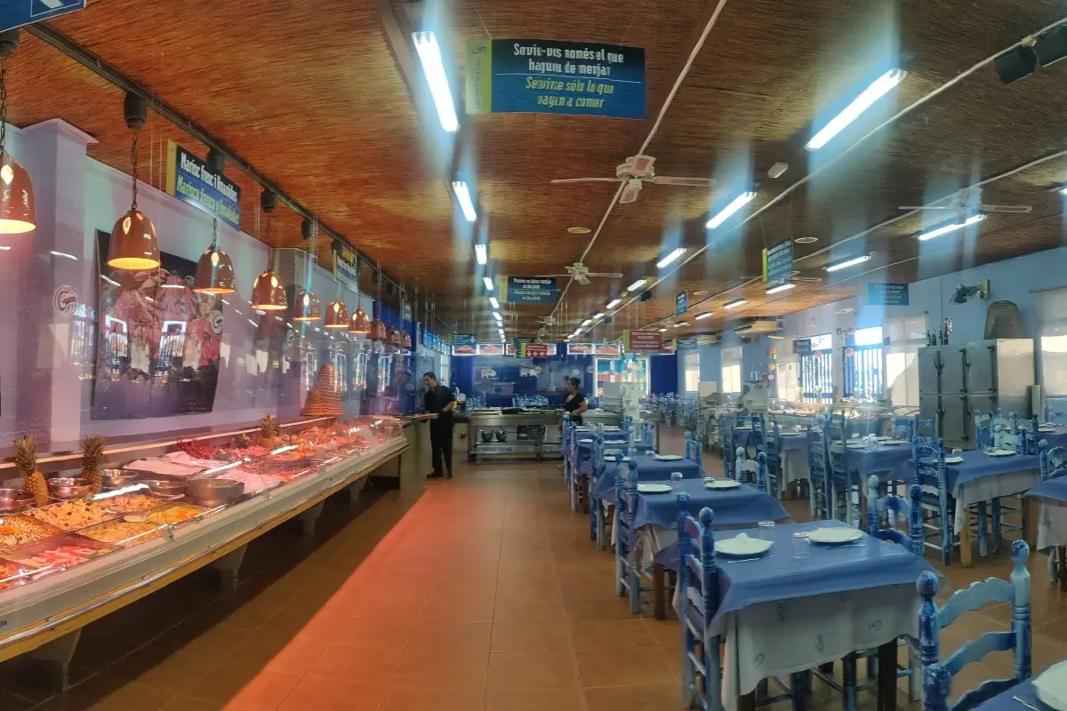 Il locale Buffet all you can eat, in Catalogna un'idea vincente