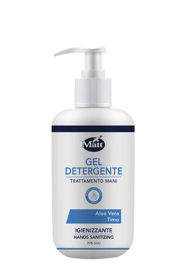 Igiene sempre a portata di manocon i detergenti firmati Matt Igiene sempre a portata di manocon i detergenti firmati Matt