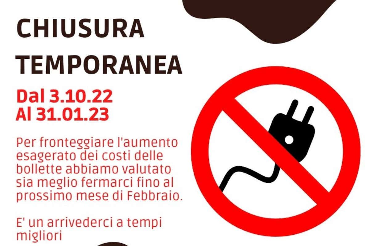 Il post pubblicato sulla pagina Facebook della gelateria Melomangio