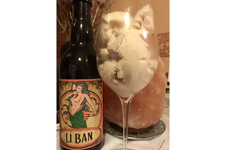 (Il gelato alla birra Protagonista la nuova Li’ Ban)