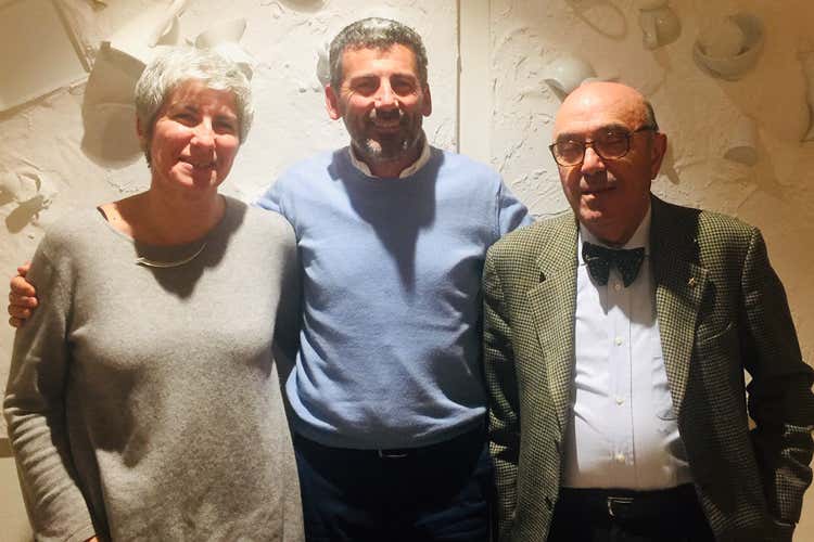 Alessandra Mastrangelo, Riccardo Schiavi e Silvio Magni (Gelato nel menu anche d&rsquo;inverno La scommessa de La Pasqualina)