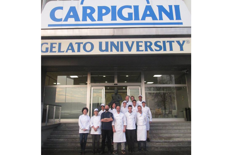 Il gelato protagonista del menu Corso di formazione con Carpigiani