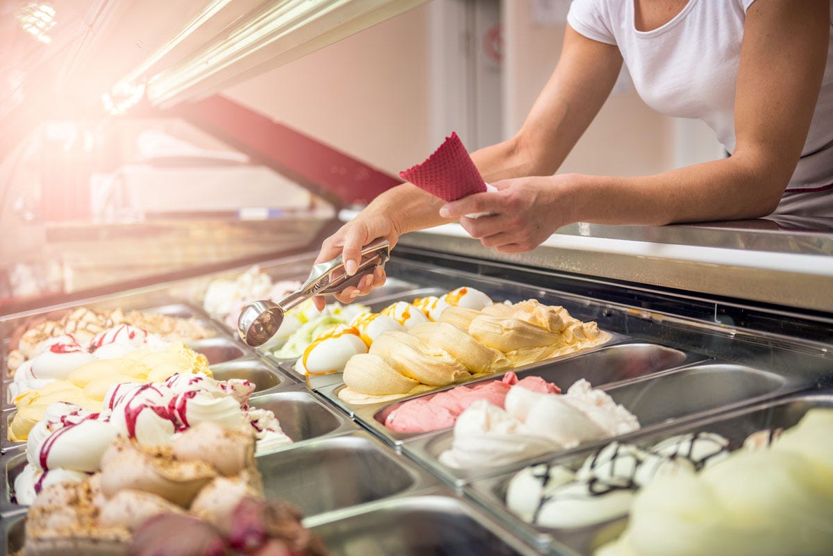 Settembre caldo: boom di consumi di gelato in Italia