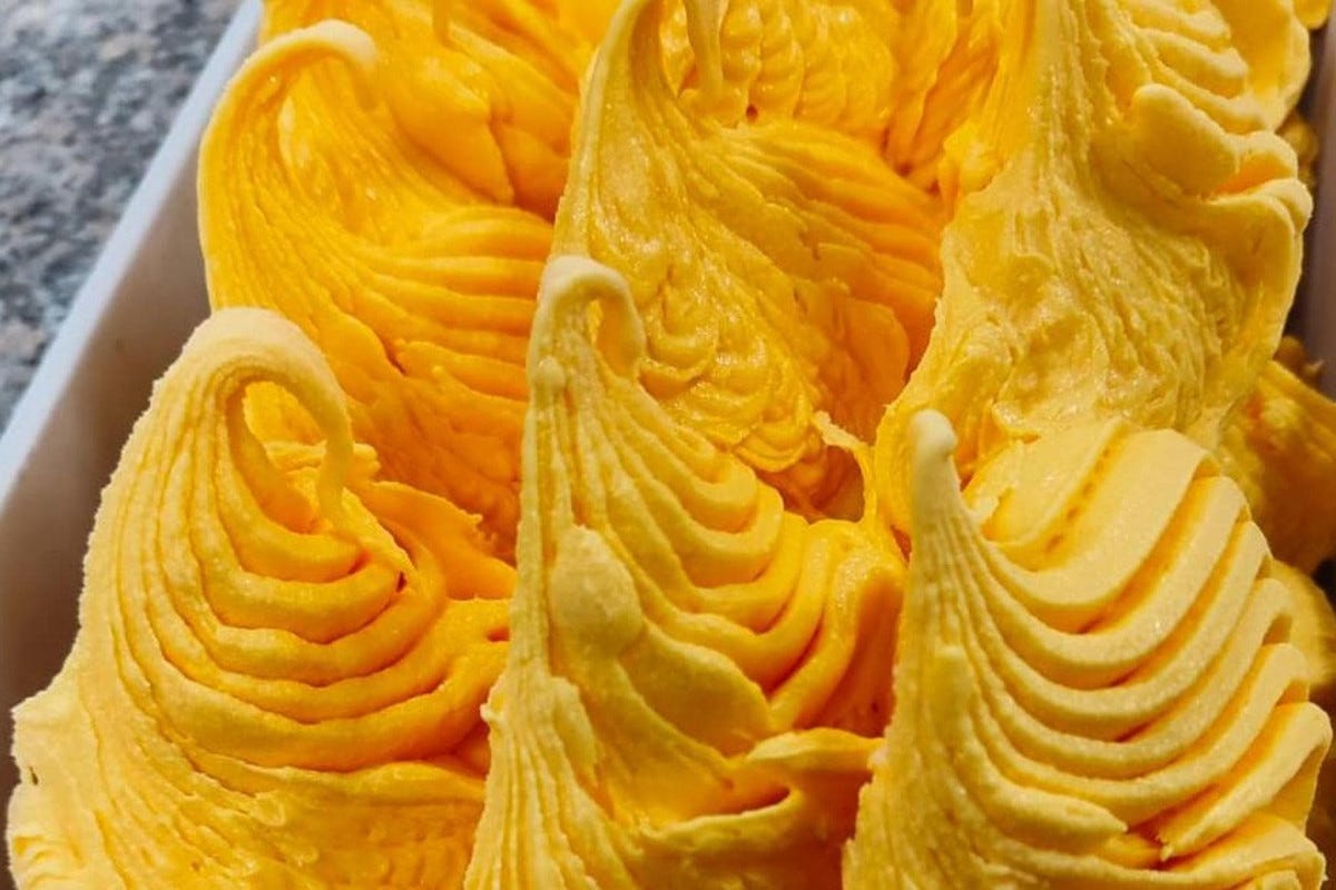 Mandarino, carota e limone: il nuovo gelato che omaggia Jannik Sinner