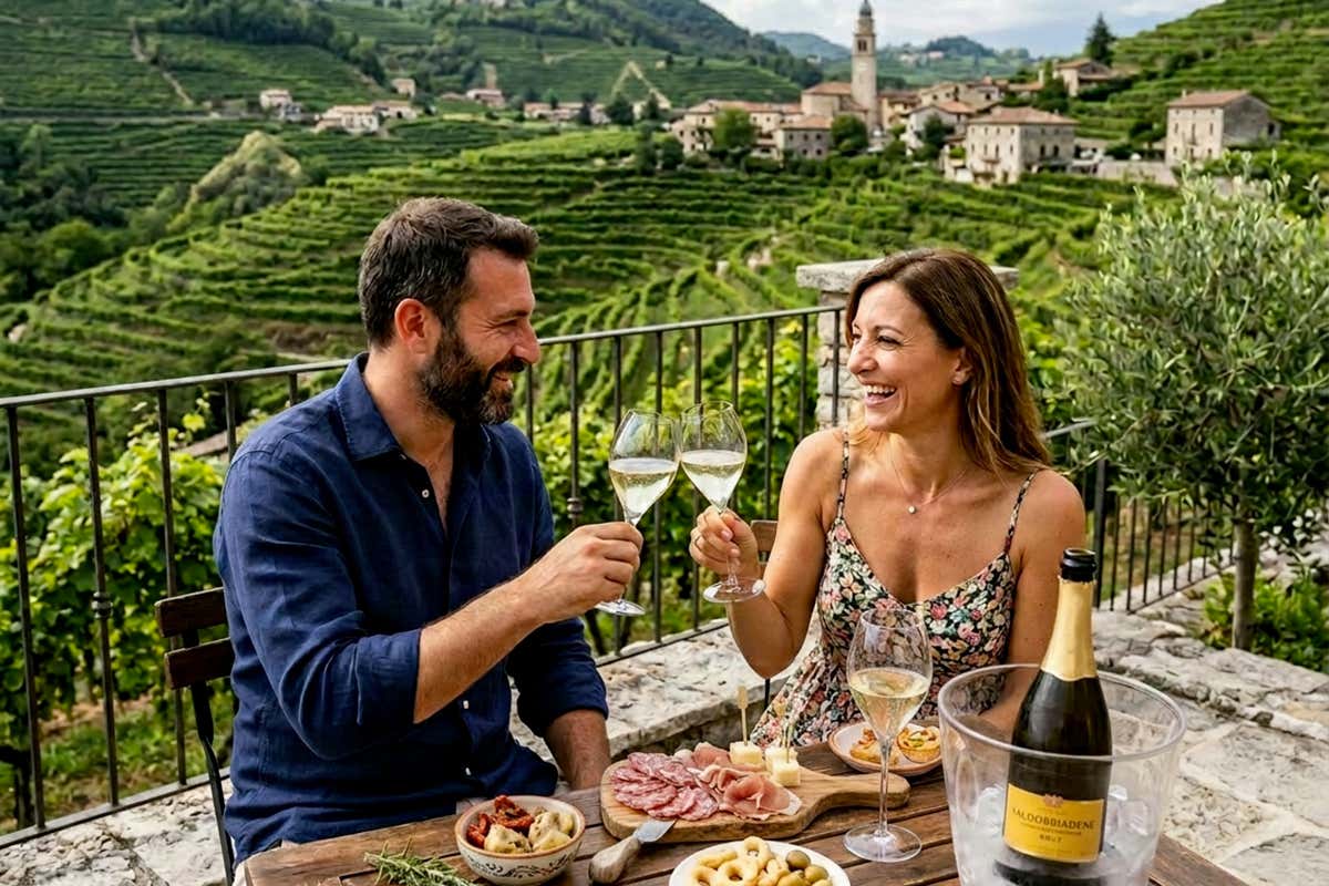 Paesaggi d'autore e perlage fine: l'autentico spirito dell'estate italiana racchiuso in un calice