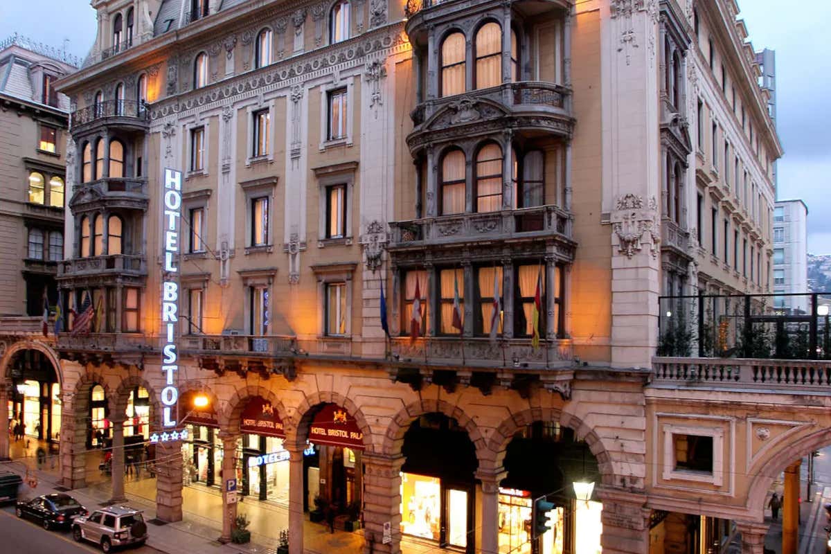 Hotel Bristol Palace, il cuore Liberty di Genova dove il tempo si ferma