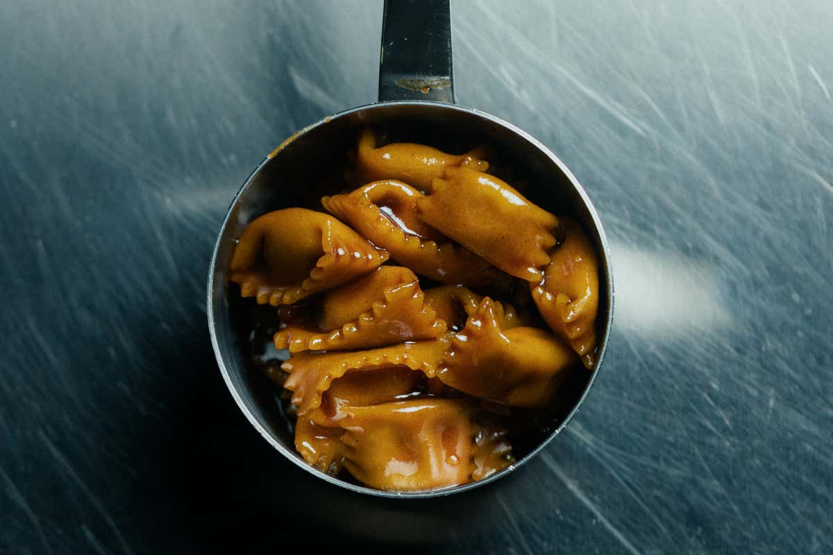 I Plin, un classico torinese che non poteva mancare nel nuovo menu di Scatto