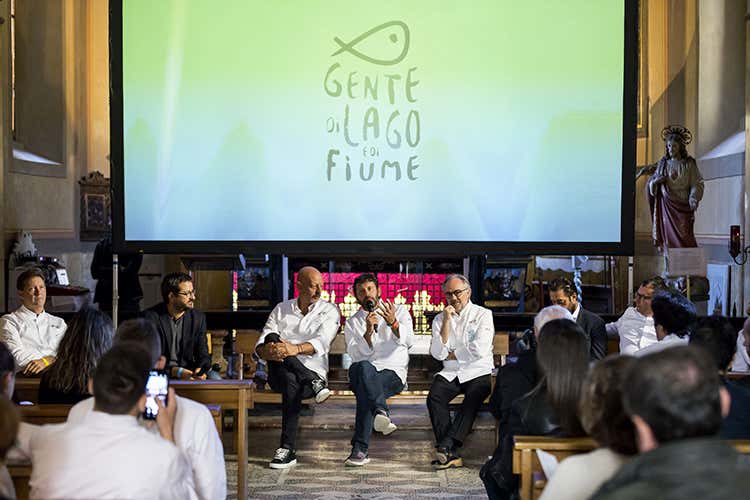 Le esperienze degli chef al convegno di Gente di lago (A Gente di lago e di fiume Territori diversi, ma cultura comune)