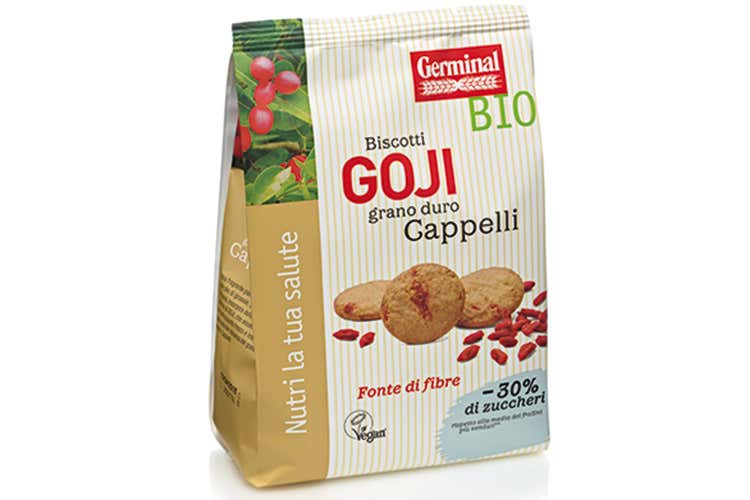 (Meno zucchero, più gusto nei biscotti Germinal Bio)