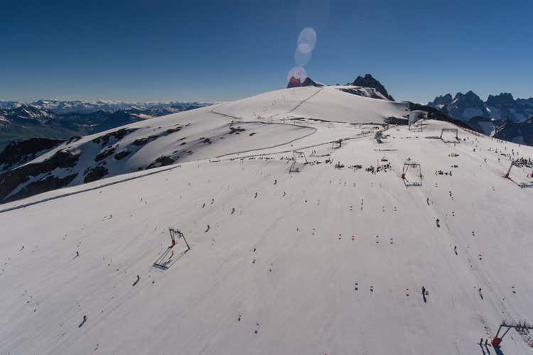 La funivia a Les Deux Alpes &egrave; stata chiusa (Il ghiacciaio si scioglie Sci vietato sulle Alpi francesi)