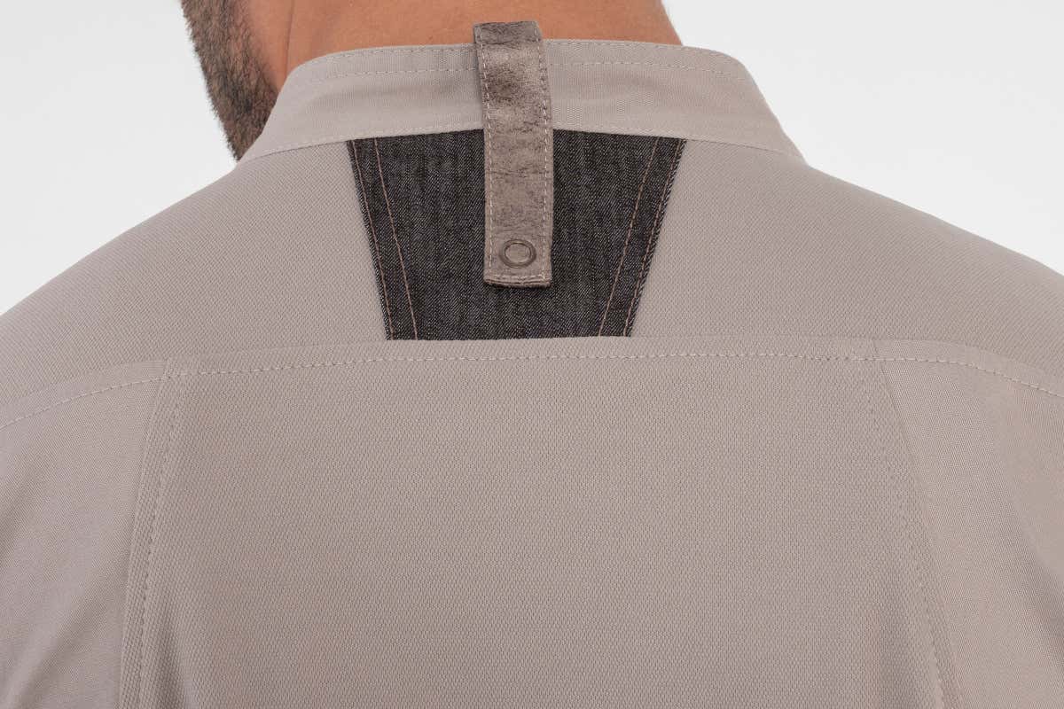 Il retrocollo della giacca Nathan di Giblor's