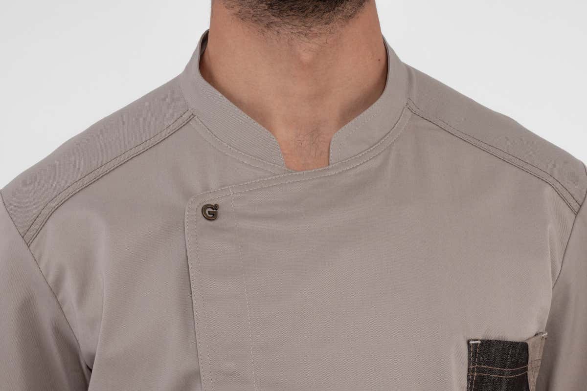 Il taglio del bavero della giacca Nathan di Giblor's