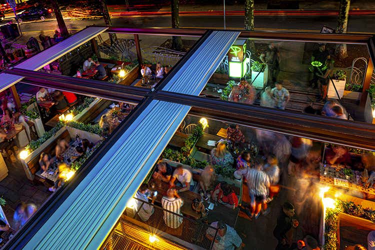 Tende e pergole per vivere l'esterno Le soluzioni di Gibus per l'Horeca