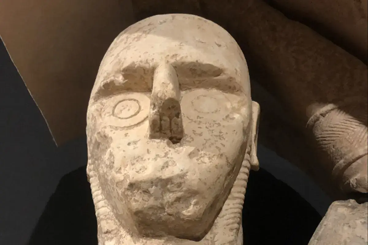 Scoperta eccezionale a Mont'e Prama Scoperti due nuovi giganti nella necropoli nuragica di Mont'e Prama