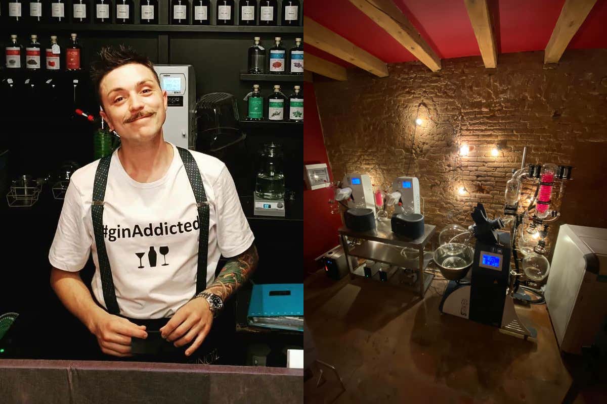 A Milano, da “GinO12, distillery”, puoi creare il tuo gin personalizzato