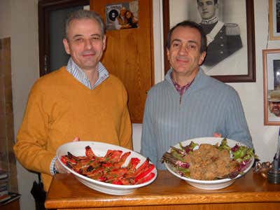 da sinistra: Claudio Angeloni e Paolo Rossi