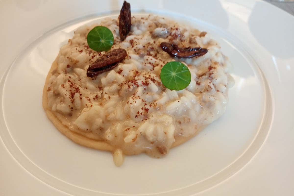 Il risotto Santa Sofia, ecco il nuovo Gioè. Segni particolari: elegantissimo