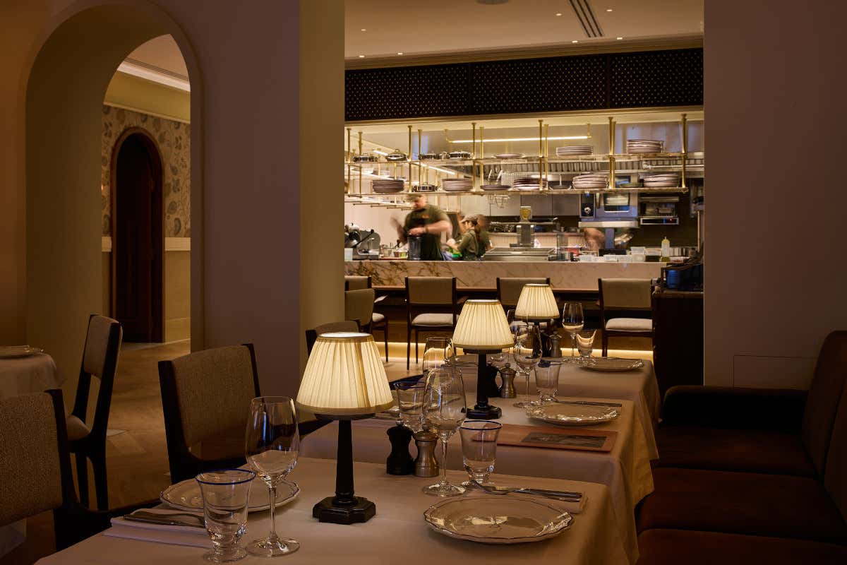 La sala del ristorante Gio Gio’s